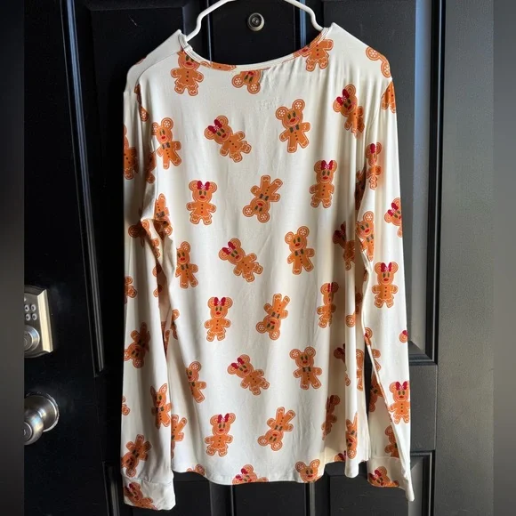 NWOT Mickey Magical Gingerbread | Women’s PJ PANTS and TOP SET SIZE LARGE - Picture 6 of 15